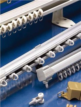 窗簾軌道配件的種類都有哪些呢？