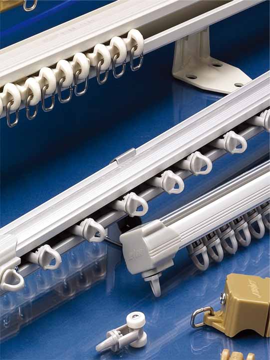 窗簾軌道配件的種類都有哪些呢？