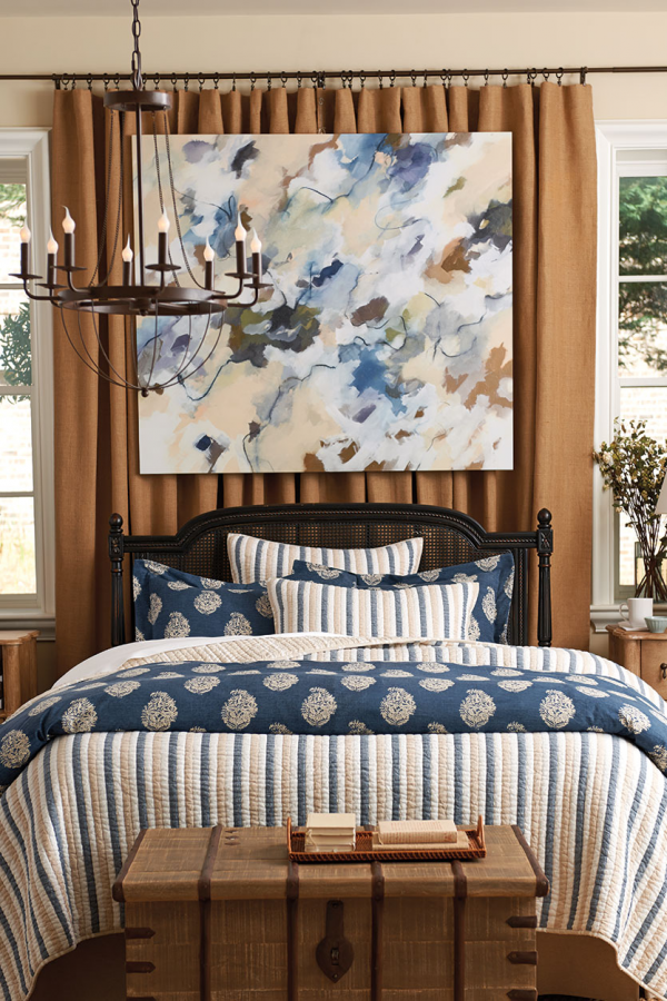 如何用窗簾來(lái)改變房間的色彩？